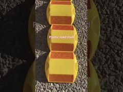 گل میخ پلاستیکی جاده ای انواع مختلف مربع ارزان نوع سیاه