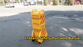 ROADSAFE 3900mm تاشو راه حل ایمنی مانع ترافیک