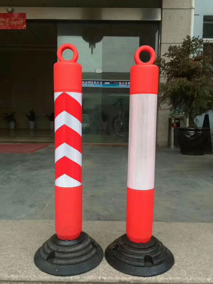 Delineators Barriers Tubular Black Base Traffic Pekin ROADSAFE ROADSAFE ...